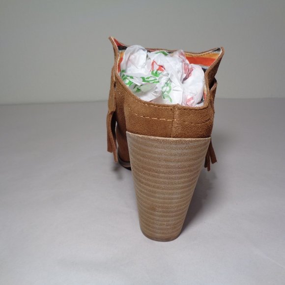 Dingo Size 7.5 M SHAKER Whiskey Suede New Bootie - Picture 9 of 13